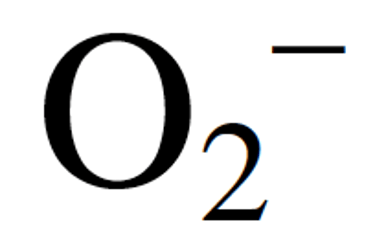 <p>Superoxide</p>