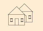 <p>partially covered elements are meant to be seen as located behind those covering them.</p>