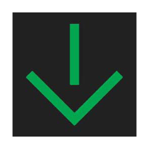 A steady downward green arrow means you are allowed to drive in the lane below the green arrow.