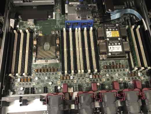 <p>The server motherboard in this image features a CPU on the right and a slot on the left for a second processor. Which of the following terms is the CORRECT name for this motherboard?</p>
