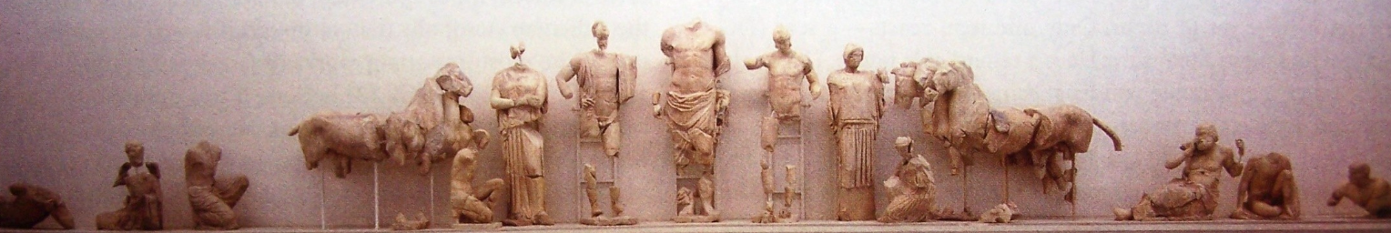<p>East Pediment, Temple of Zeus, Olympia</p>