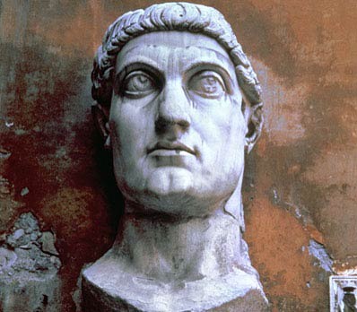 Converted to Christianity in 312 BC, Christianized Roman Empire