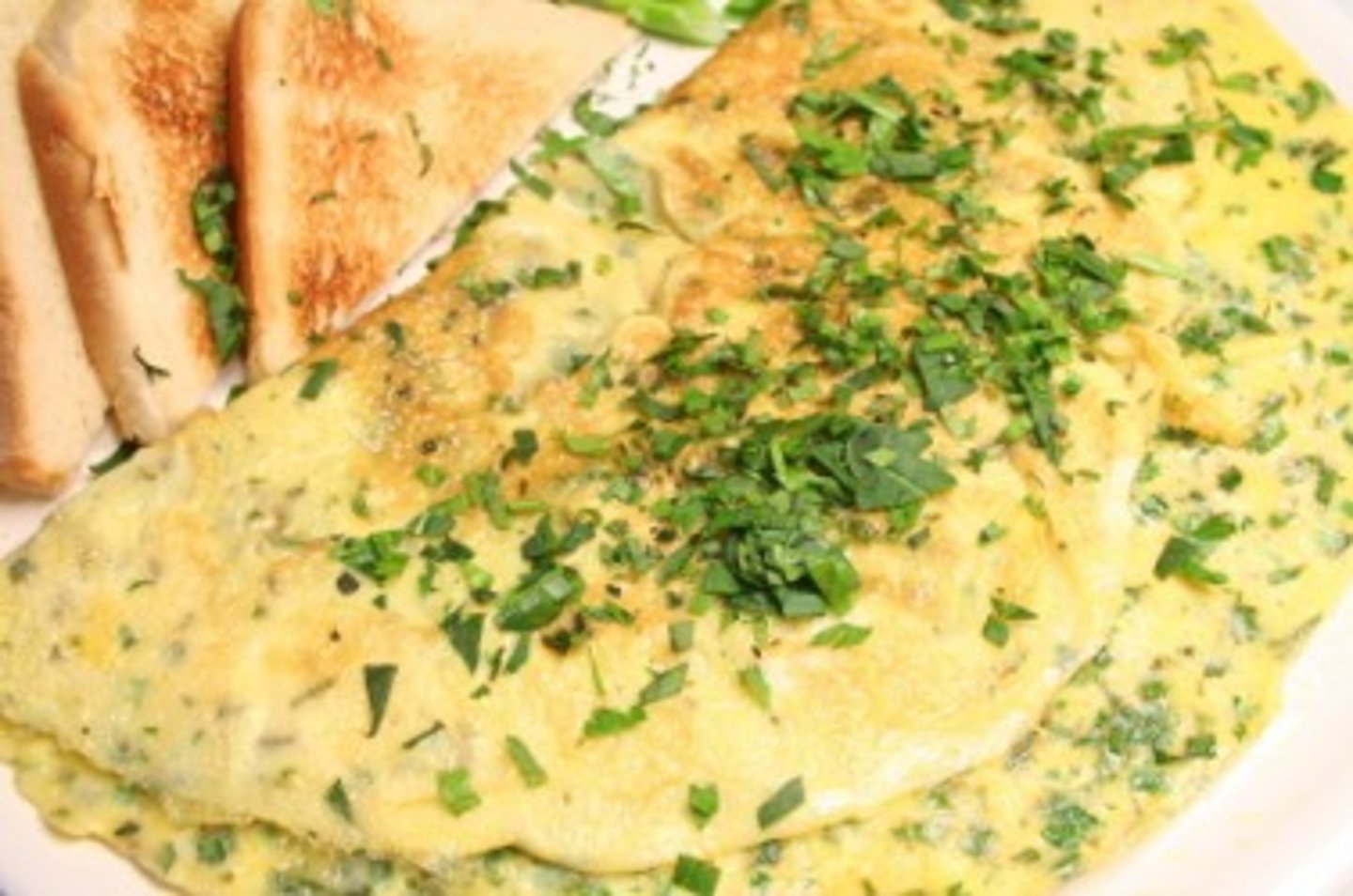 <p>an omelet</p>