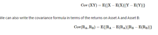 This is the population covariance.