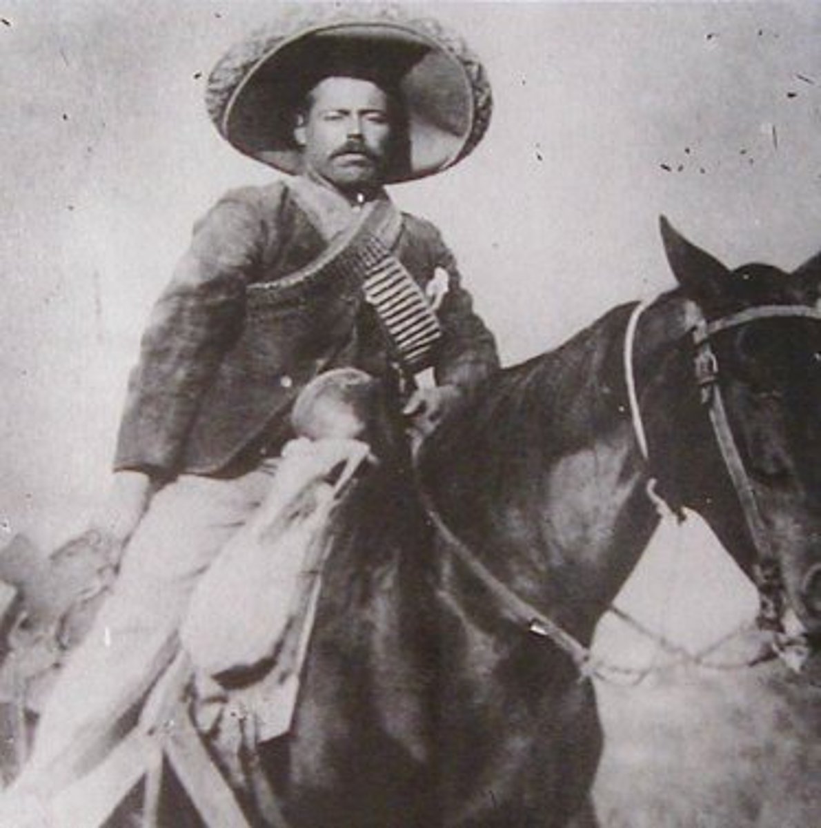 <p>Combination bandit/freedom fighter, murdered 16 Americans in January 1916 in Mexico and then killed 19 more a month later in New Mexico. He was pusued by the US Army for years, but never caught</p>