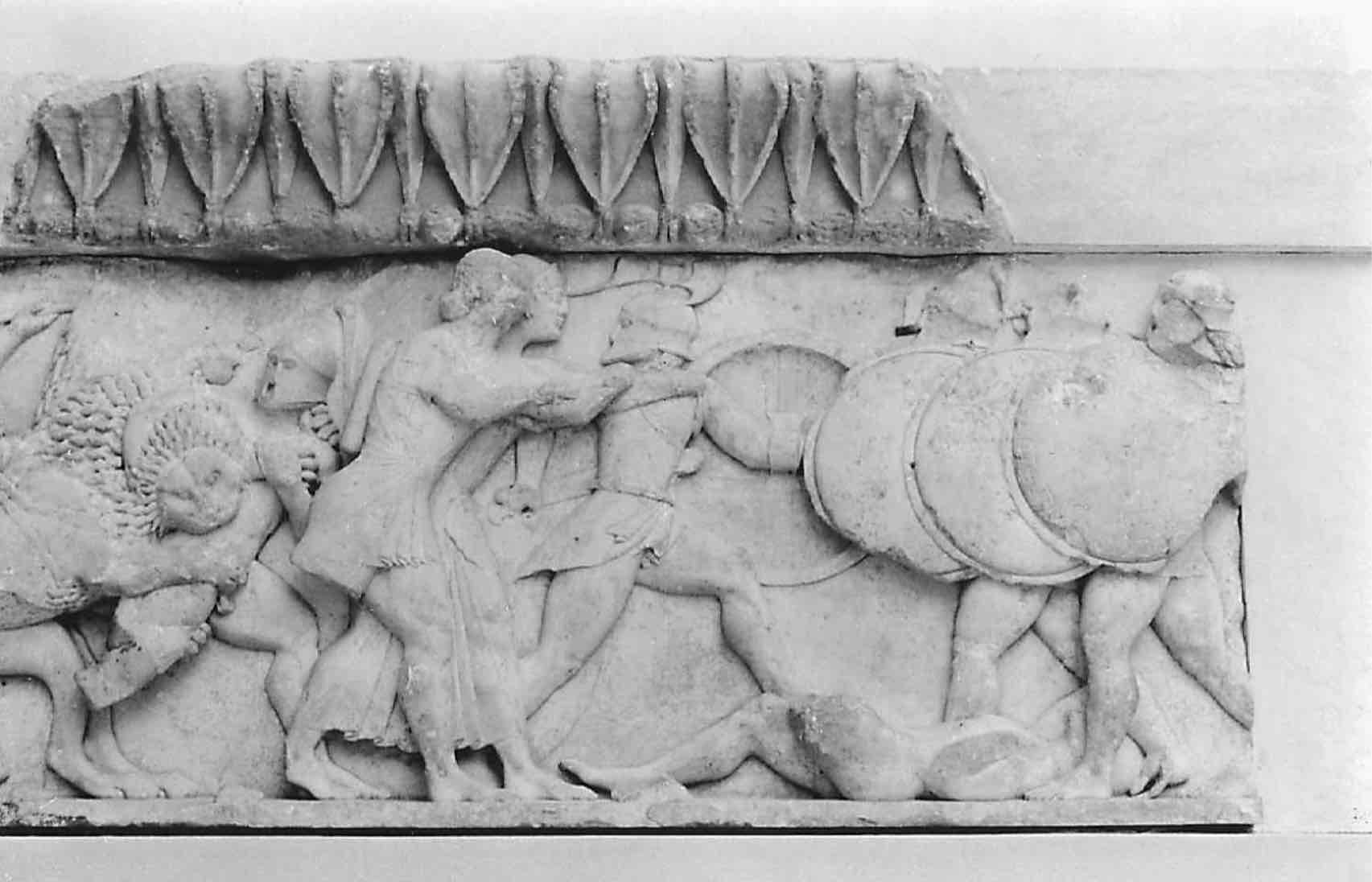 <p>Siphnian treasury - north frieze</p>