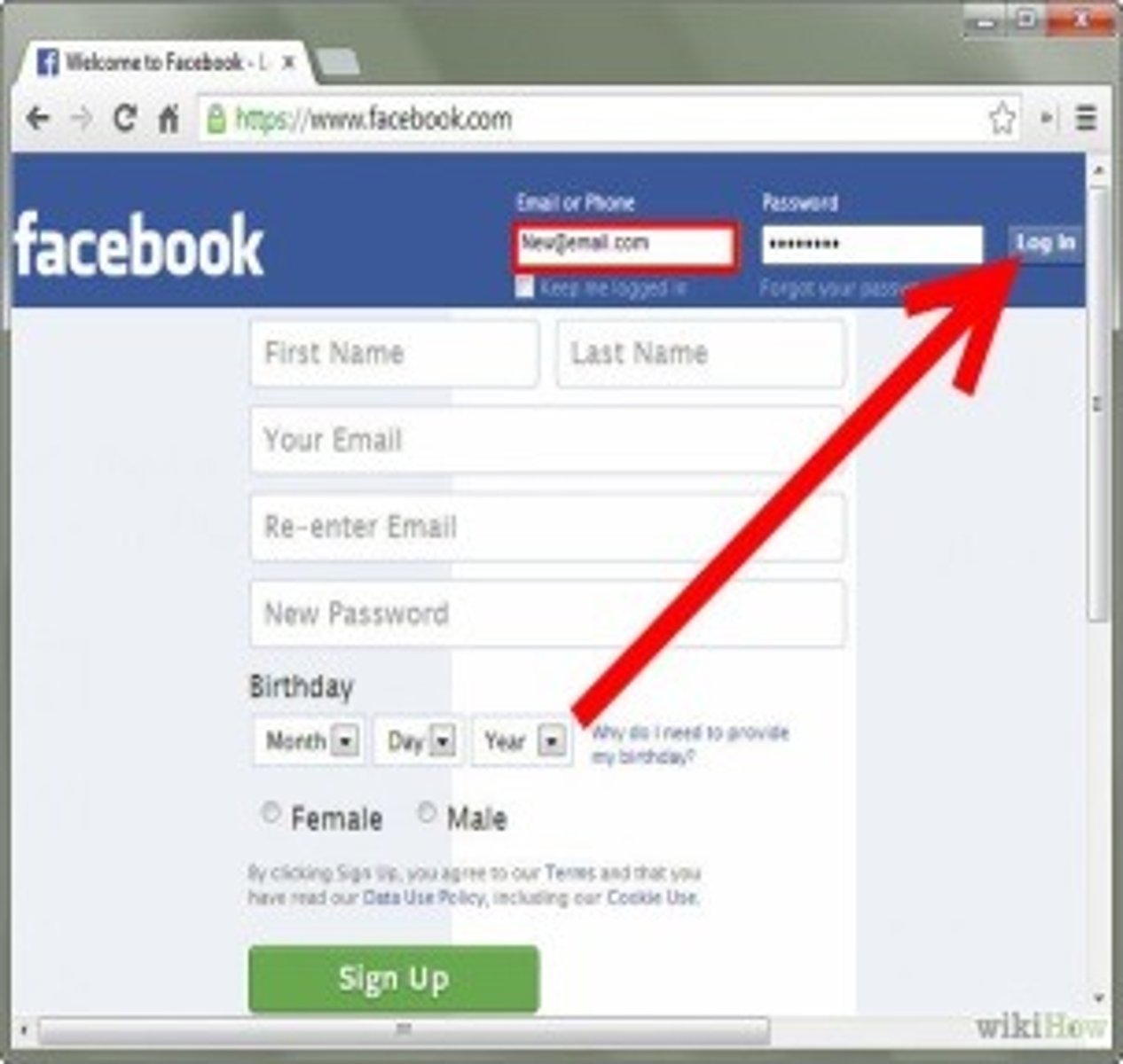 <p>enter all enter all the details necessary to open an account</p>