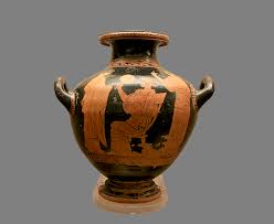 <p>Greek Pottery shape for fetching water</p>