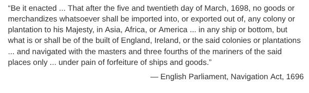 <p>The goals presented in the excerpt from the act have the most in common with which of the following?</p>
