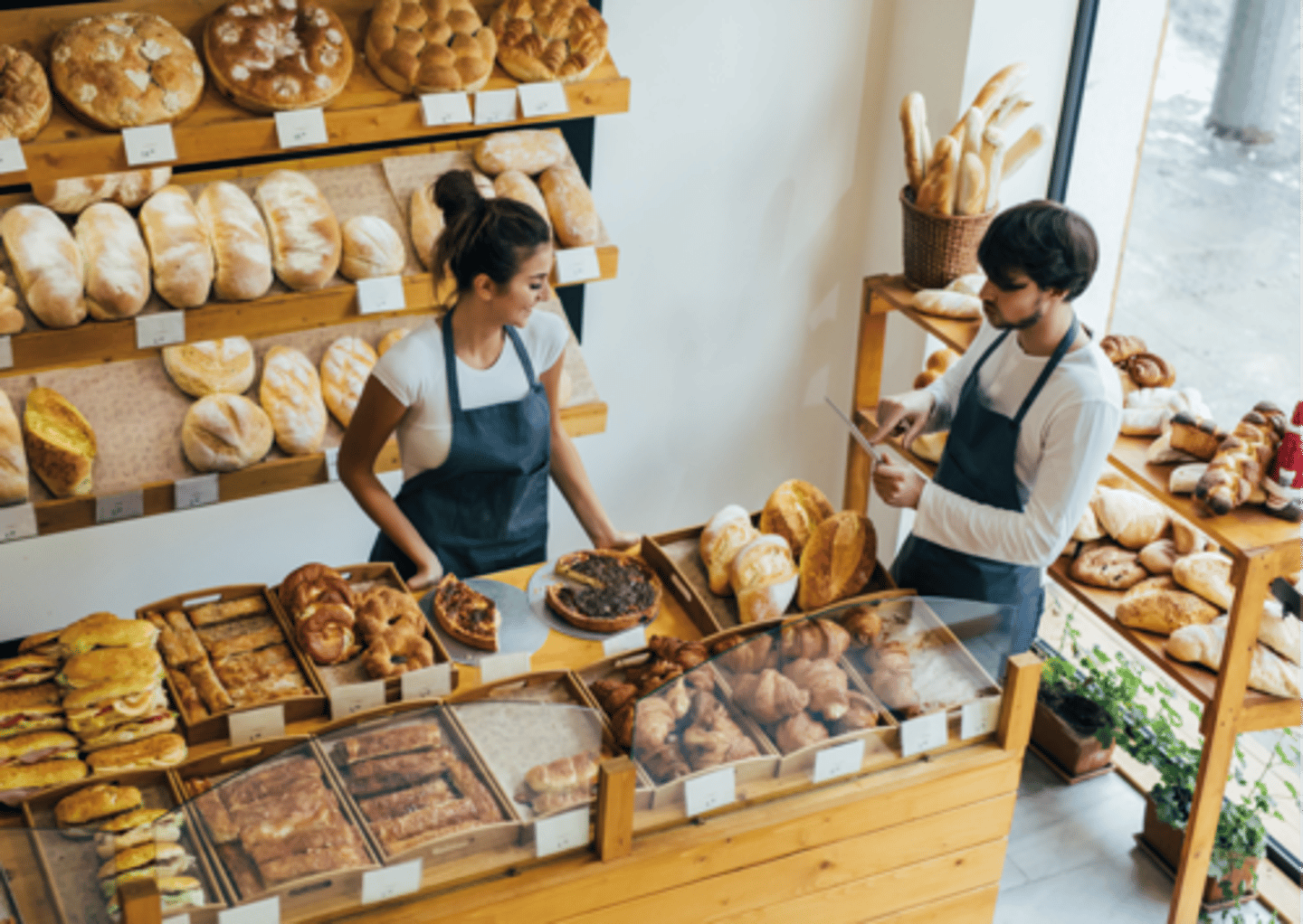 <p>a place where you can buy bread, cakes, and pastries.</p>