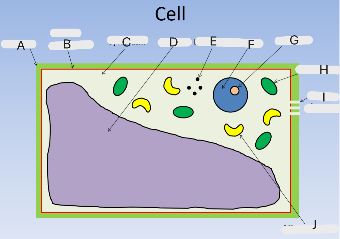 <p>A, B, C, D, E, F, G, H, I, J</p>