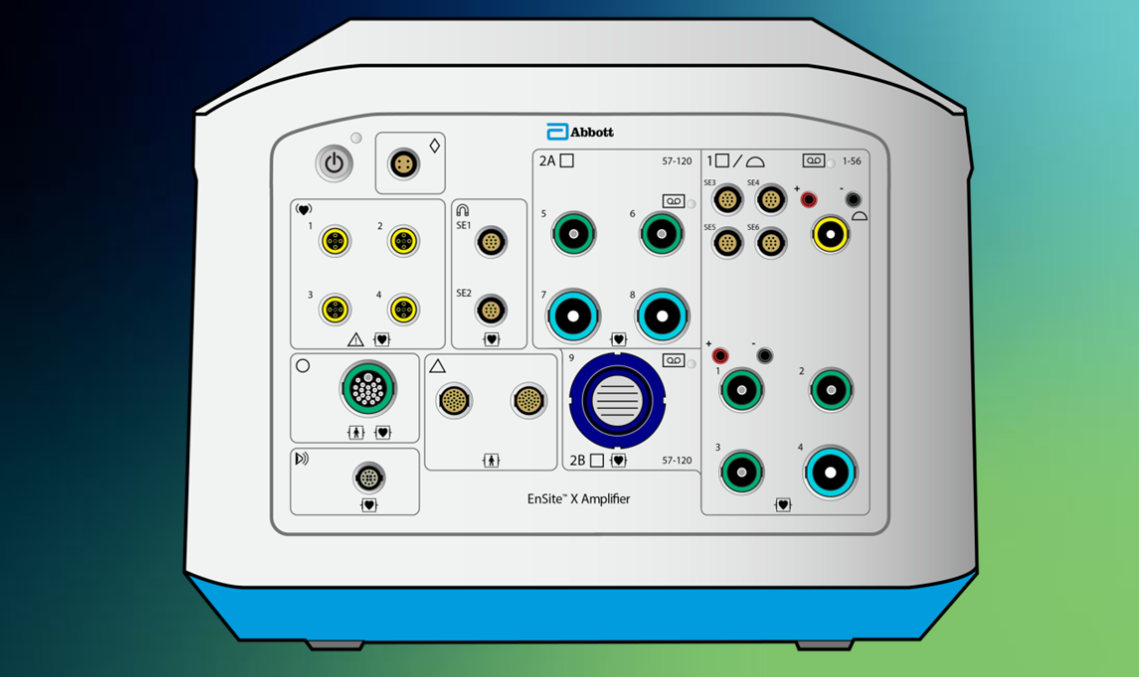 <ol><li><p>Ensite X Front Panel: How to connect Direct Connect catheters into Bank 1?</p></li></ol><p></p>