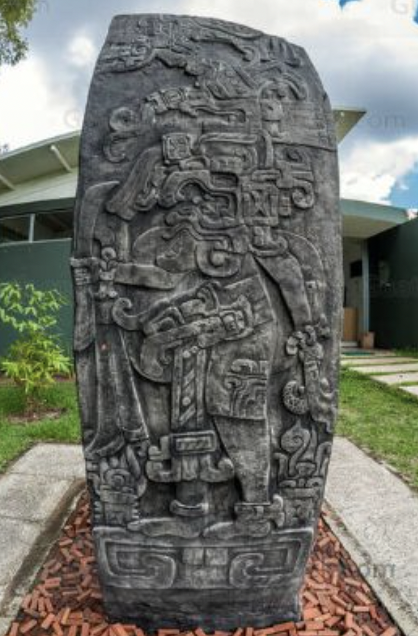 <p>Late Formative. Detailed carvings of clothes and jewelry. Each choice stylistic, including mitten hands</p>