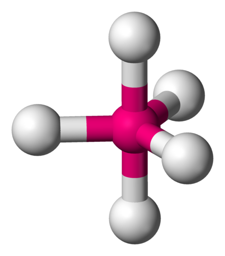 SN = 5, 90-120 degrees, 5 bonds