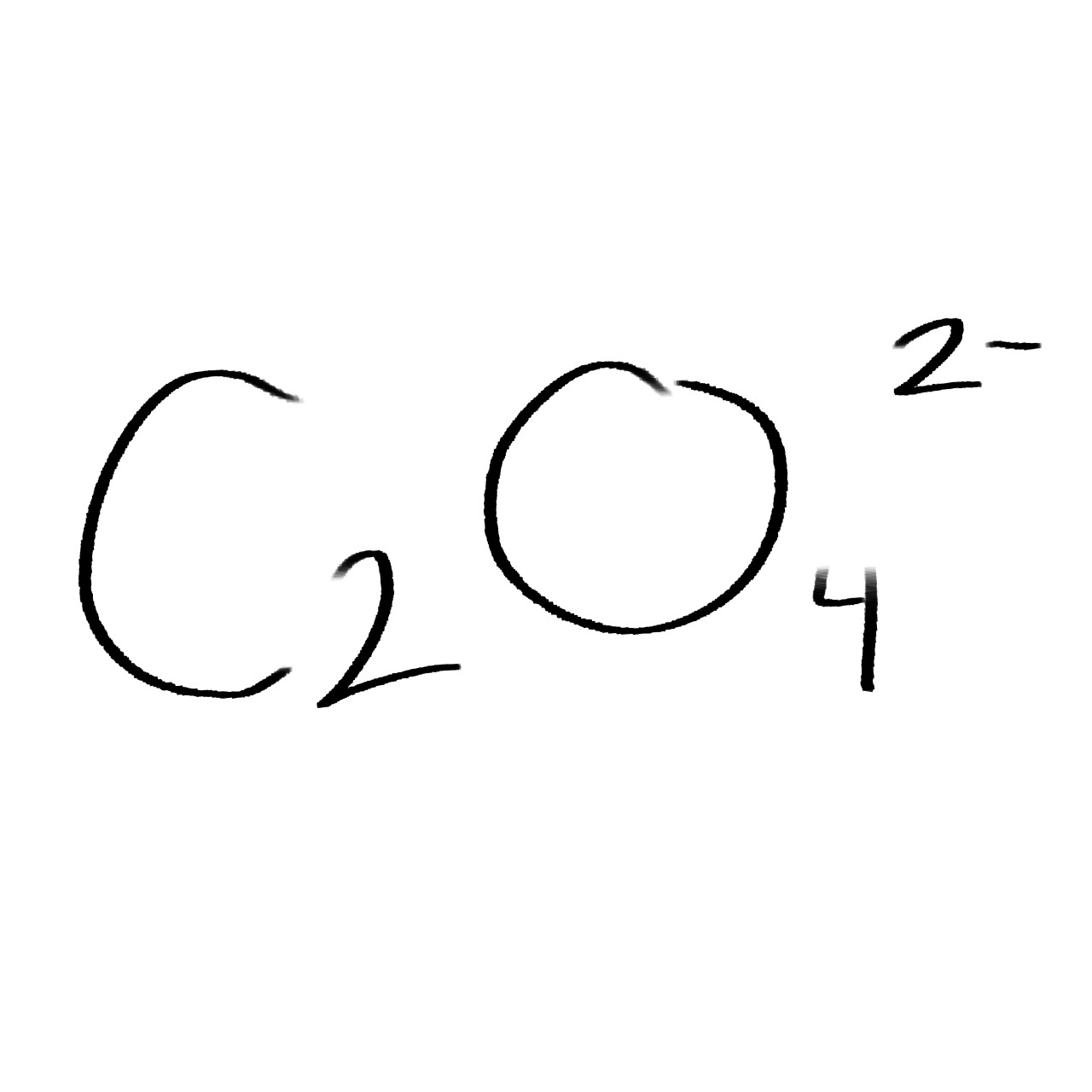 C2O4 2-