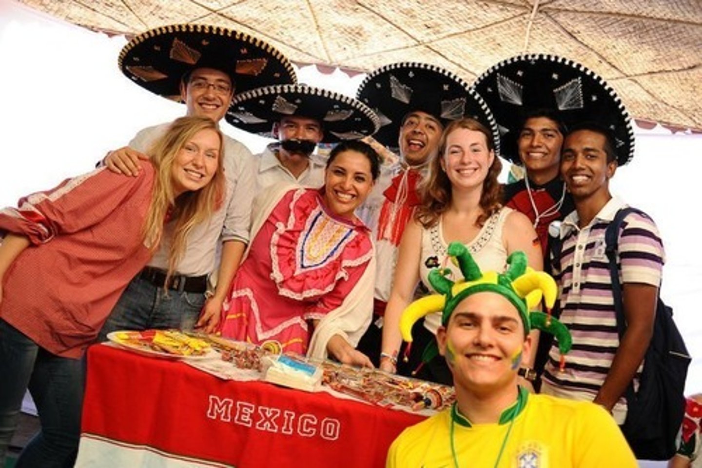 <p>to immerse in the culture</p>