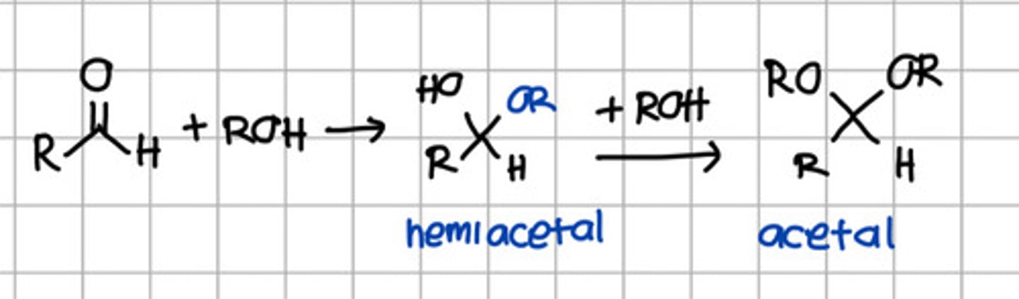 <p>b. Hemiacetal</p>