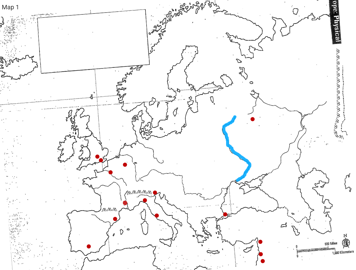 <p>like the only river that starts (or ends idk) in the middle of russia</p>
