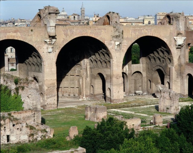 <p>Rome, Italy, 4th Century CE, Claimed by Con and lost by Max. Follows Basilica Typology. Con used arches in the build to show he was like other past emperors. </p>