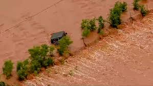<p>widespread soil erosion</p><p>increased landslide on saturated valley sides</p><p>polluted floodwaters impacted ecosystems</p>