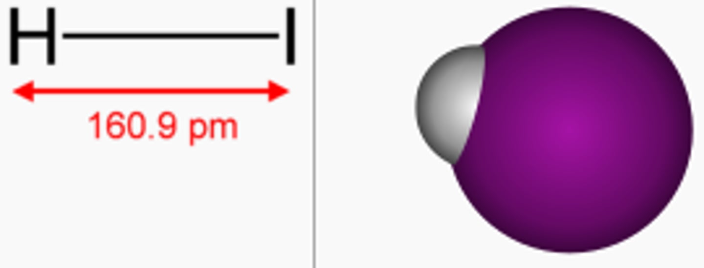 <p>HI is a strong acid</p>