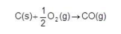 <p>State the name given to the enthalpy change represented by the following chemical equation. </p><p>Explain why this enthalpy change would be difficult to determine directly (2) </p>