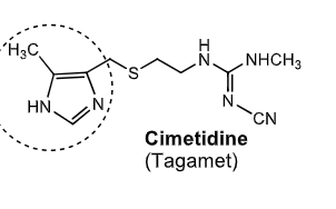 <p><strong>Cimetidine</strong>:</p><ul><li><p>first _________ discovered</p></li><li><p>how is bioavailability? </p></li><li><p>CYP450 inhibitor/inducer</p></li></ul><p></p><ul><li><p>used to treat</p></li></ul><p></p>