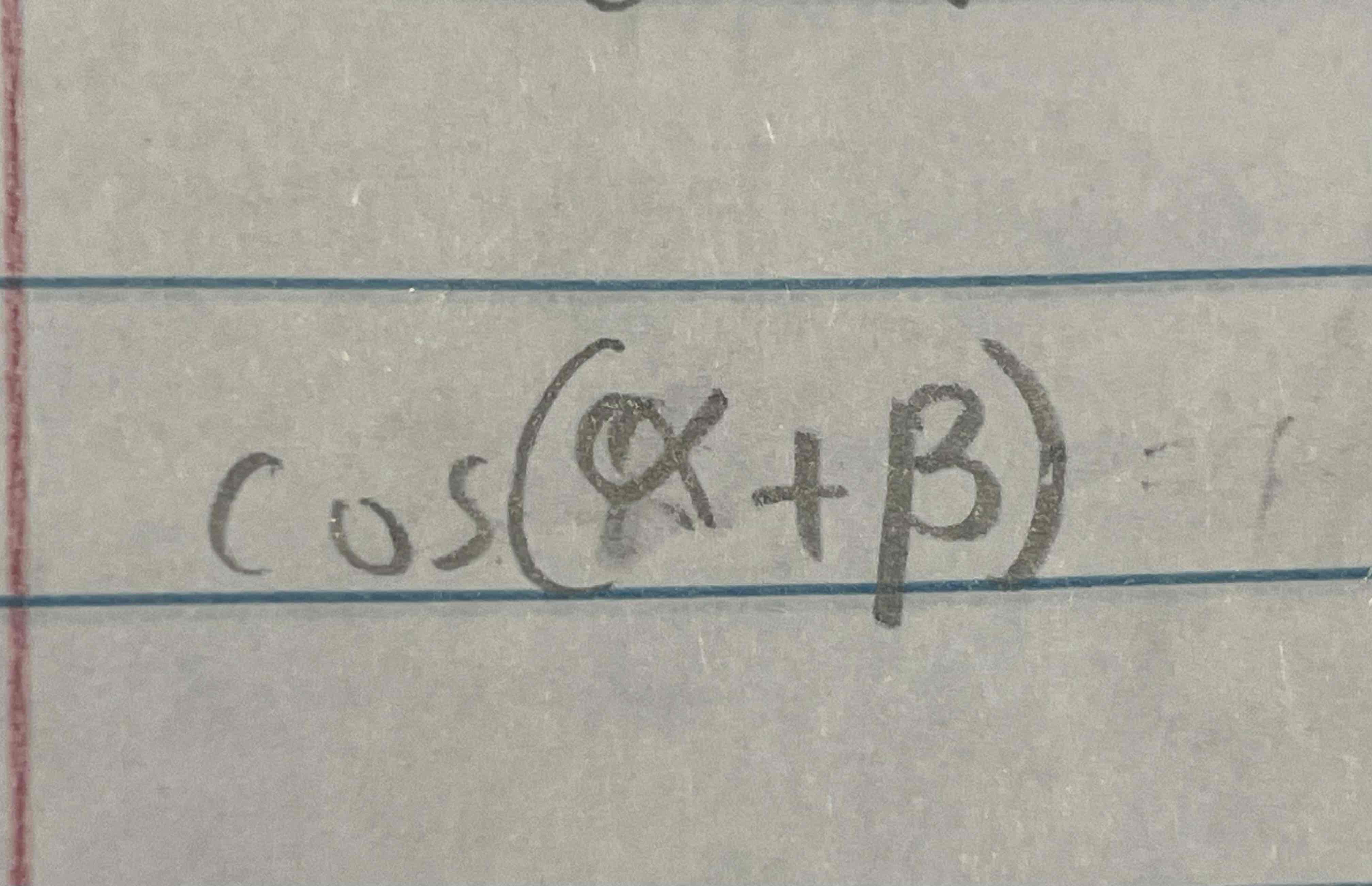 <p>Angle Sum Identity</p>