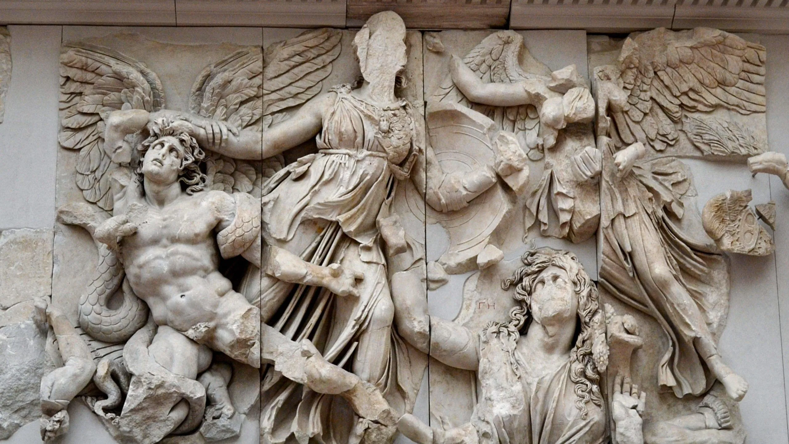 <p>Great Altar of Zeus &amp; Athena at Pergamon - architecture unit 5</p>