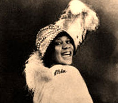 <p>singer known as the Empress of the Blues</p>
