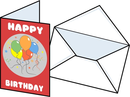 <p>birthday card</p>