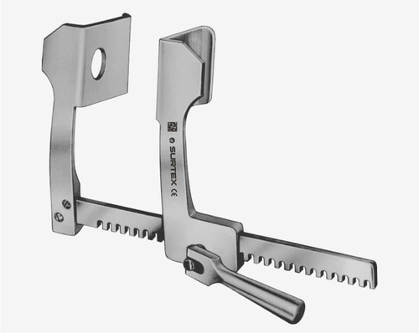 <p>a retractor used to expose the chest (300 series)</p>