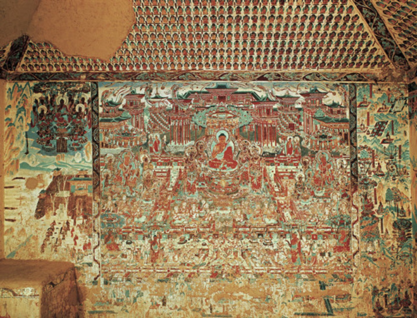 <p>Buddhism that focused on personal spiritual growth for all beings and on public service. It became strongest in China and Korea</p>