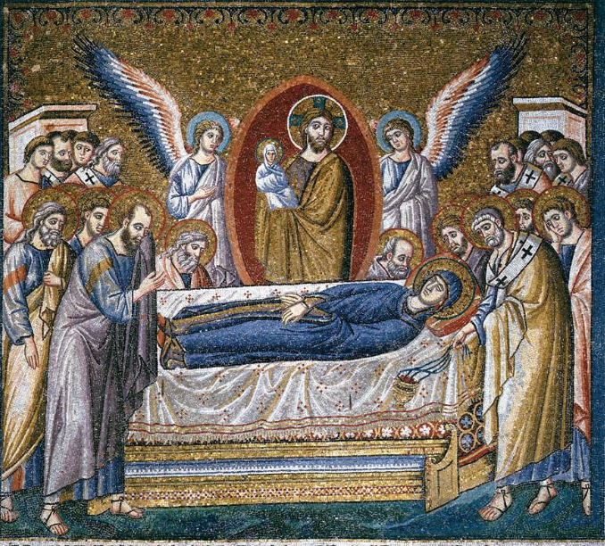 <p>DORMITION OF THE VIRGIN</p>