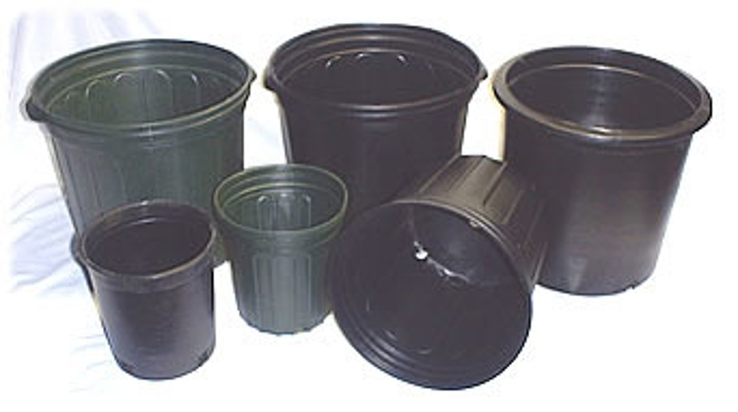 <p>Allows for plants to establish a root system before planting in the ground and for easier transportation</p>