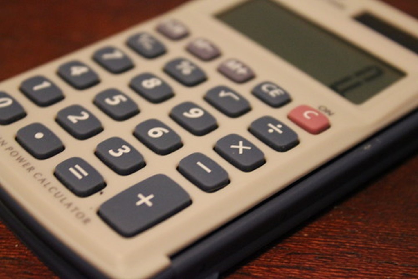 <p>A calculator</p>