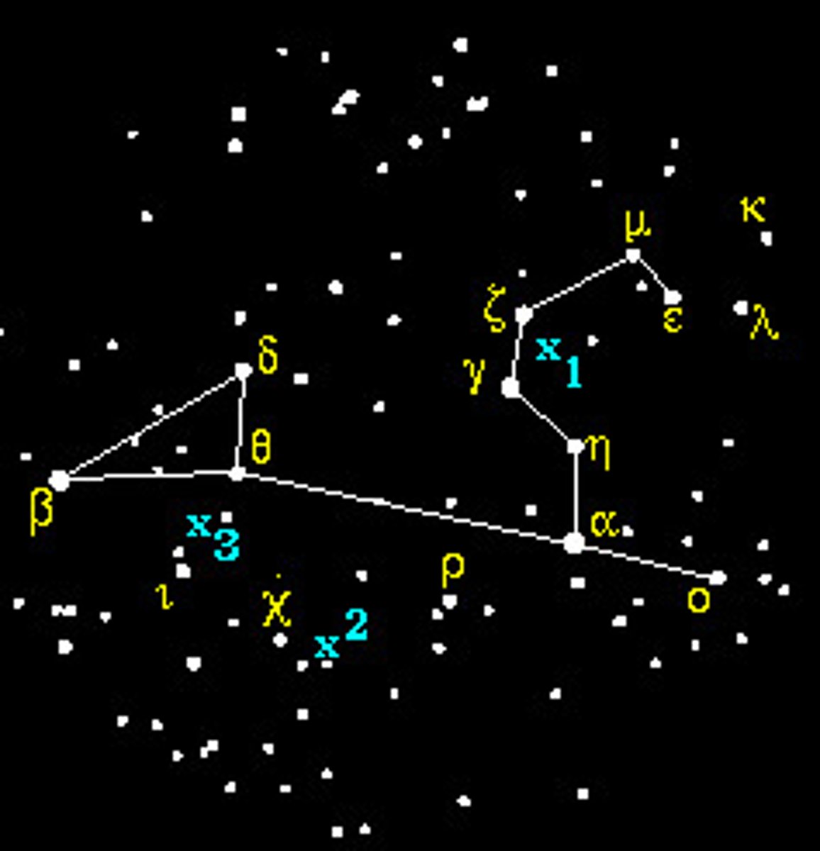 <p>constellation which is represented by a lion</p>