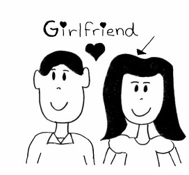 <p>girlfriend</p>