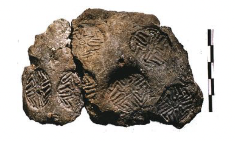 <p>Early Helladic, found in the house of tiles, found both the carved seals and the seal impressions in fired clay</p>
