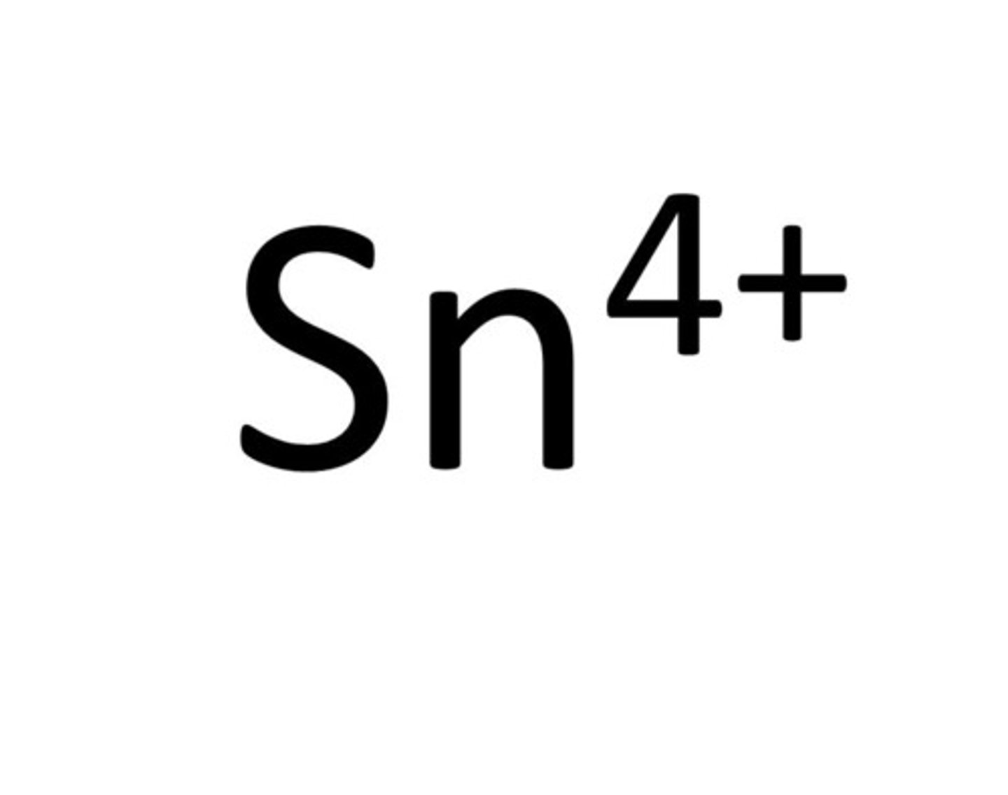 <p>Sn 4+</p>