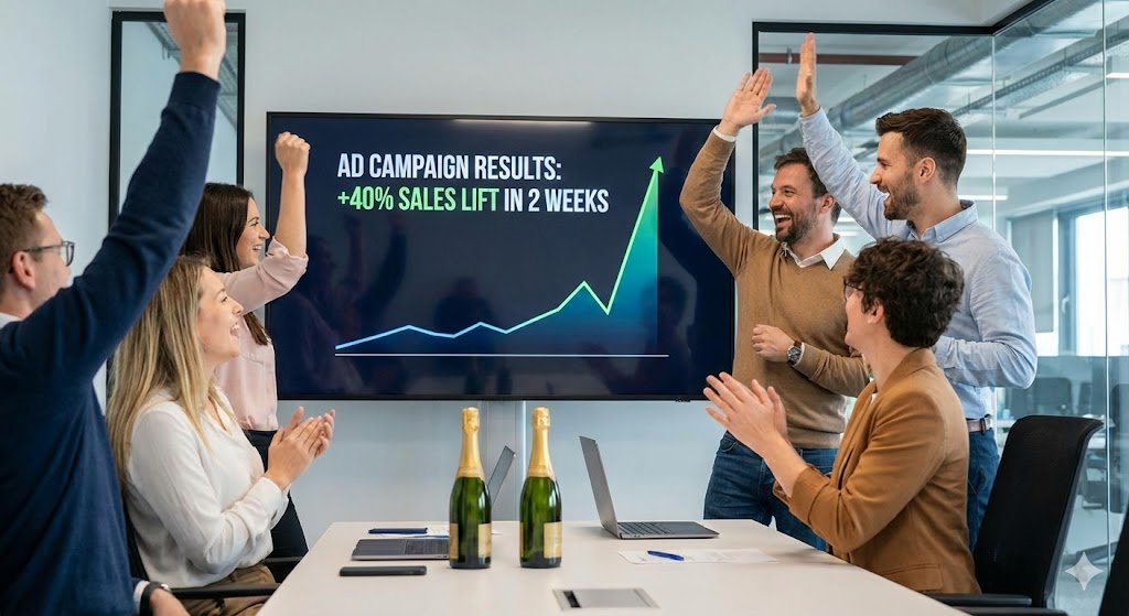 <p><strong><span>Ad campaign</span></strong><span> /æd kæmˈpeɪn/: </span></p><p><span>Chiến dịch quảng cáo</span></p>