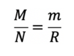 <p><span style="background-color: transparent;"><span>To measure the population density of chipmunks occupying a particular park, you sample several quadrants and capture 50 chipmunks. You mark each chipmunk with a small dot of red paint on its back and then release all of them. The next day, you capture 50 chipmunks again. Of the 50 chipmunks you catch today, 10 are marked.</span></span></p><p><span style="background-color: transparent;"><span>Using the mark recapture formula shown below, how many chipmunks do you estimate the population contains?</span></span></p><p><br><span style="background-color: transparent;"><strong><span>Where&nbsp;</span></strong></span></p><p><span style="background-color: transparent;"><span>M = Number of animals captured and marked in first sample</span></span></p><p><span style="background-color: transparent;"><span>N = Estimated population size</span></span></p><p><span style="background-color: transparent;"><span>m = Number of "R" that were already marked</span></span></p><p><span style="background-color: transparent;"><span>R = Number of animals captured in all resampling events&nbsp;</span></span></p>