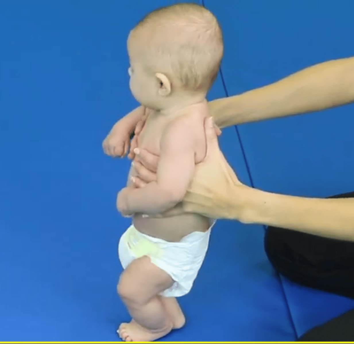 <p>Baby is beginning to take weight</p>