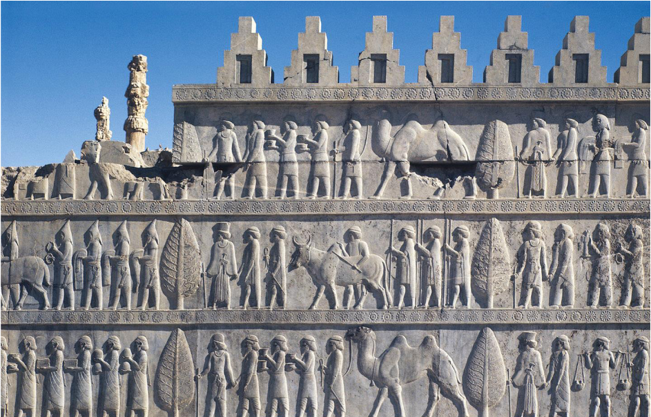 <p>The Apadana building at Persepolis</p>
