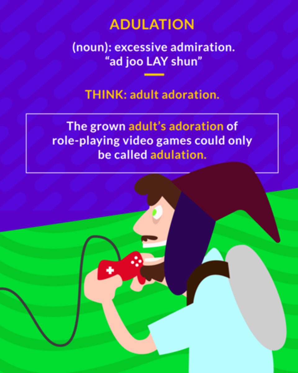 <p>noun: excessive admiration</p>