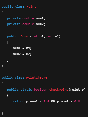 <p><span><span>Which of the following best explains why an error occurs when the classes are compiled?</span></span></p>