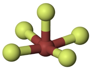 <ul><li><p>MG: Square Pyramidal</p></li><li><p>EG: Octahedral</p></li></ul><p></p>