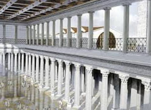 <p><span>Know what a clerestory is- clear row of windows</span></p>