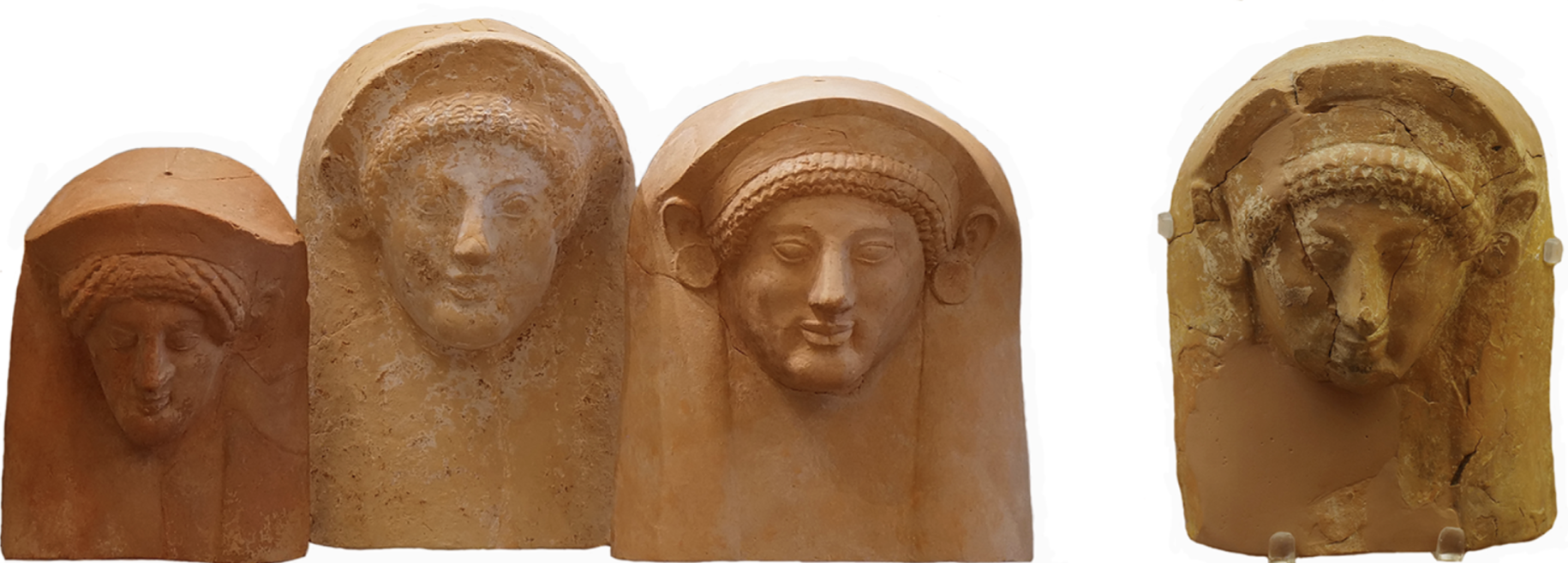 <p>Goddess “masks” </p>