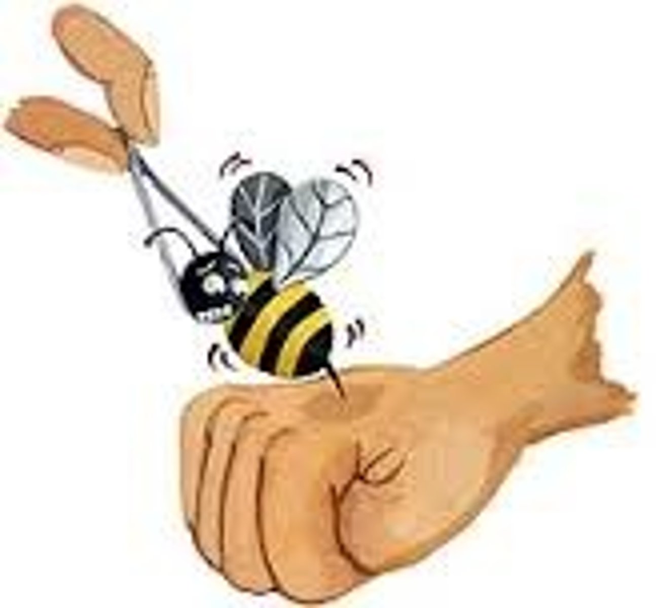 <p>dīng - sting, cắn đốt, chích</p>